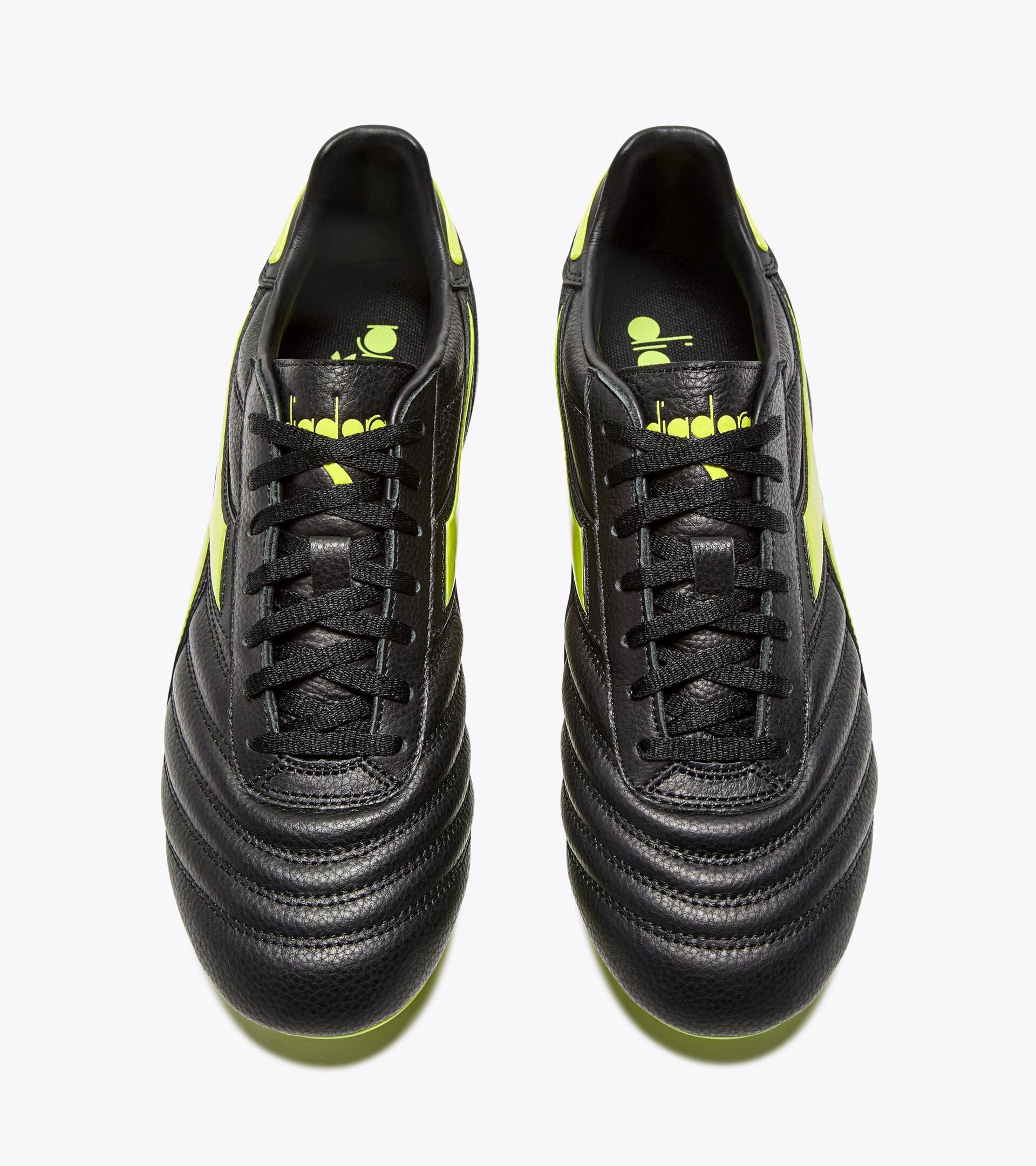 Diadora Brasil Icon Lt+ Lp12 Black/Fluo Yellow Diadora