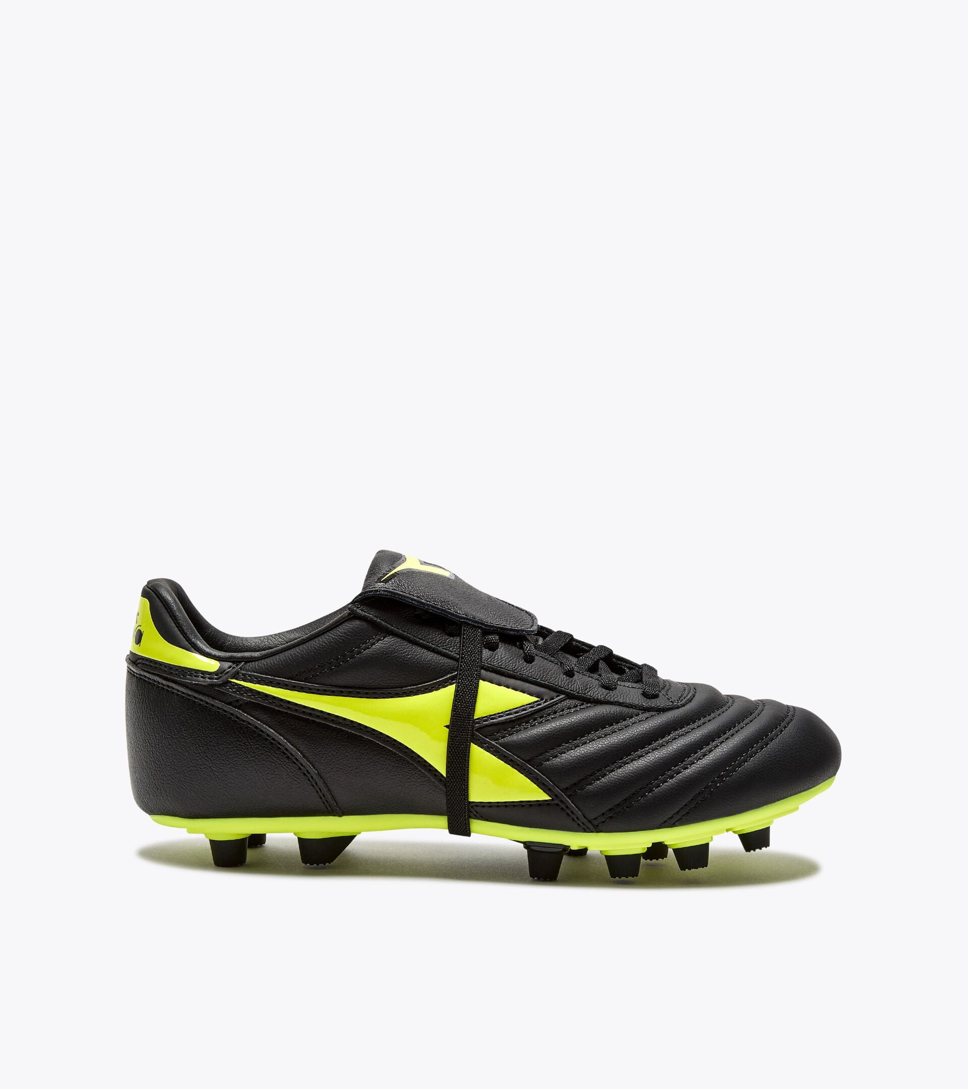 Diadora Brasil Icon Lt T Mdpu Black/Fluo Yellow Diadora