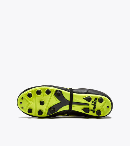 Diadora Brasil Icon Lt T Mdpu Black/Fluo Yellow Diadora