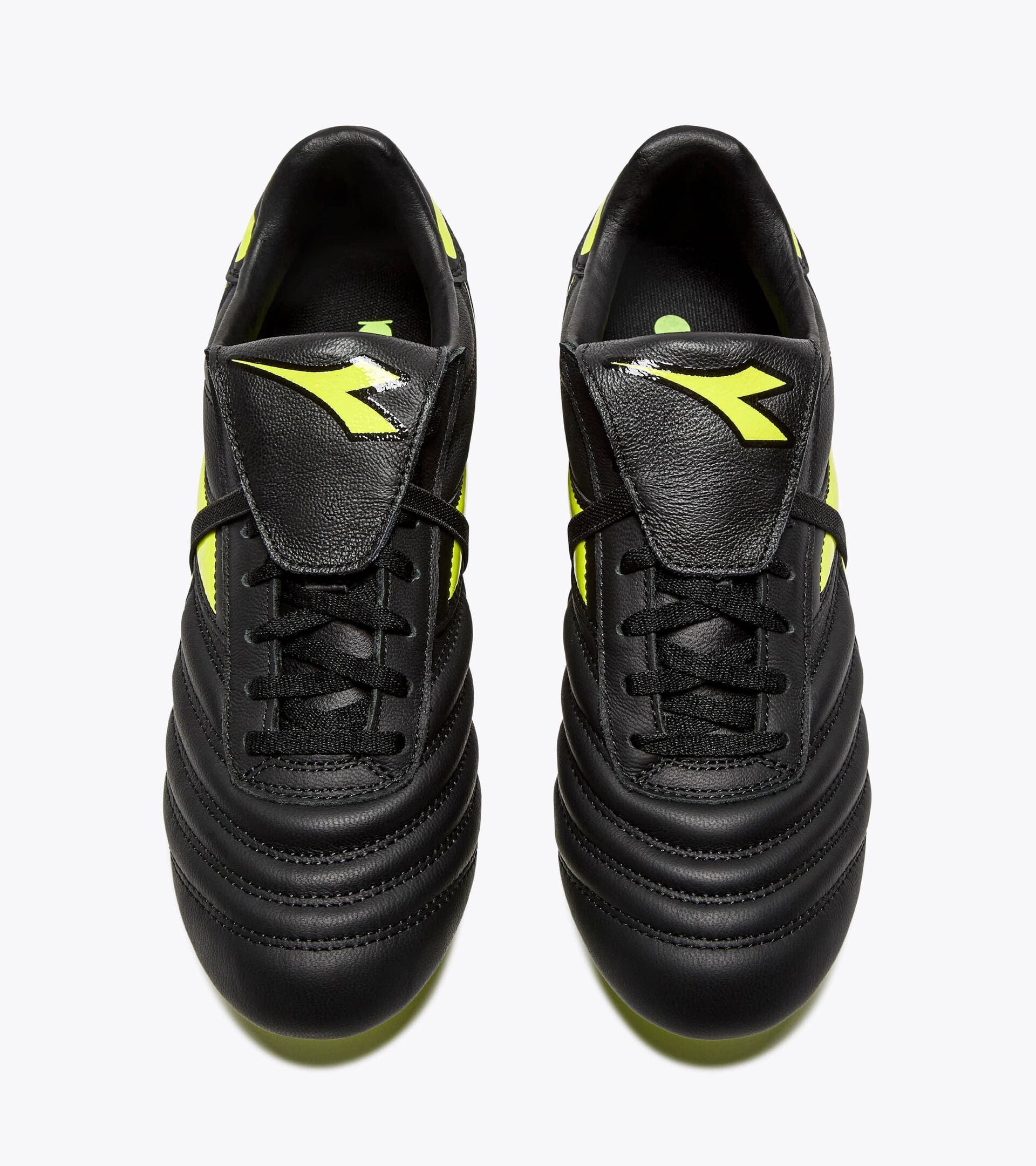 Diadora Brasil Icon Lt T Mdpu Black/Fluo Yellow Diadora