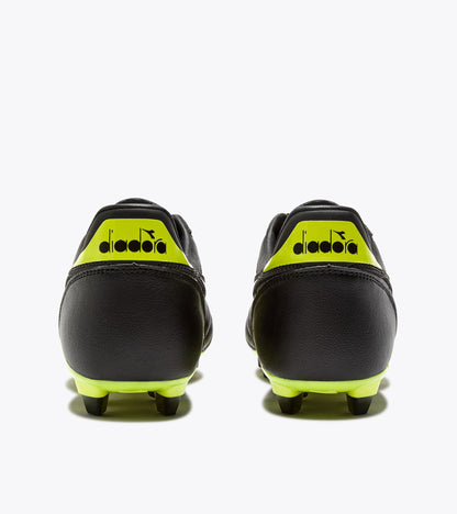 Diadora Brasil Icon R Lpu Black/Fluo Yellow Diadora