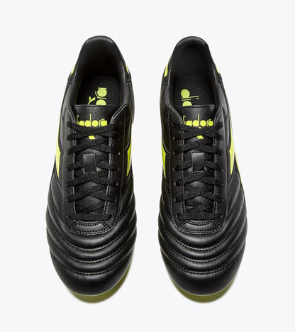 Diadora Brasil Icon R Lpu Black/Fluo Yellow Diadora