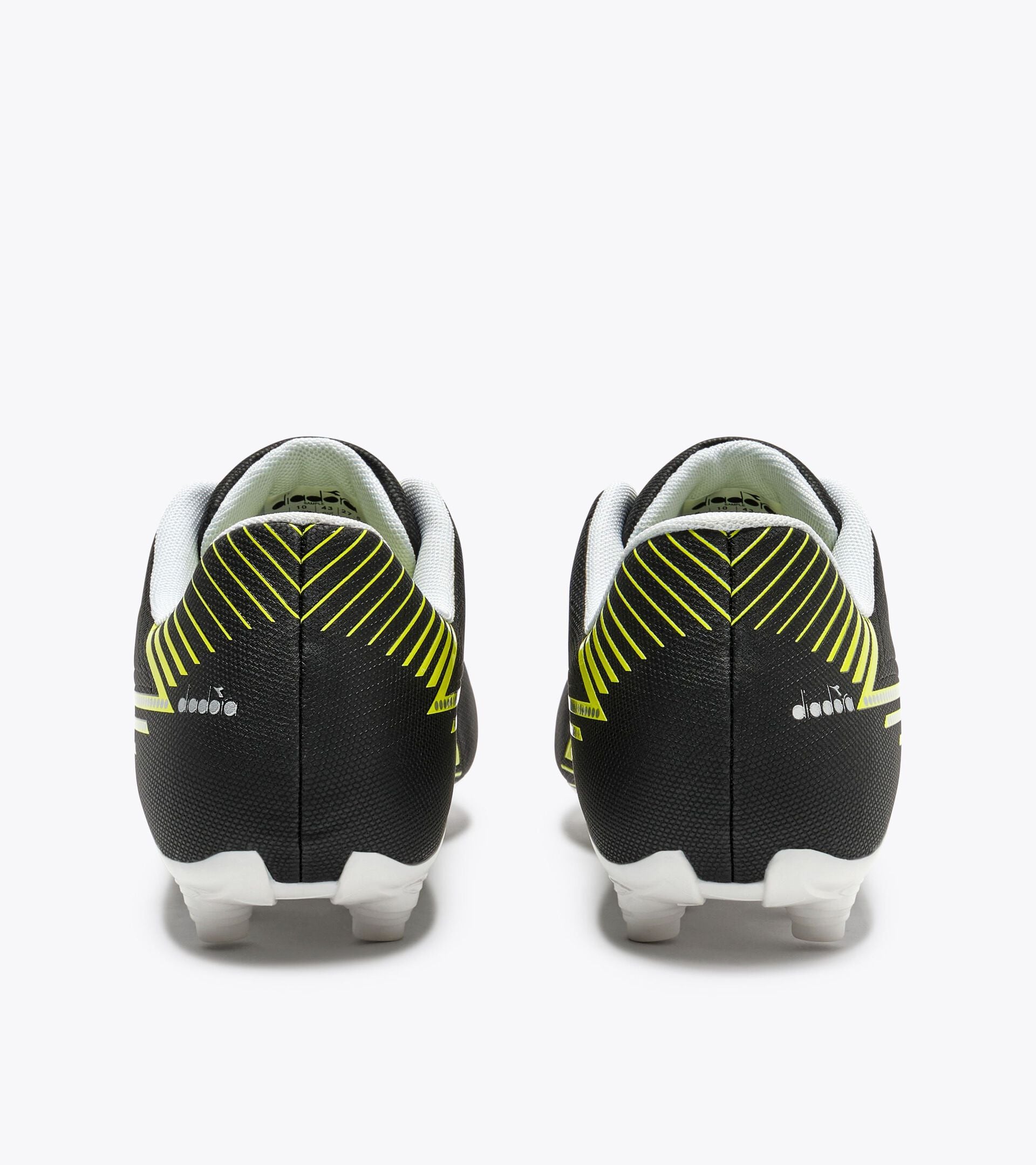 Diadora Pichichi 8 Mg14 Black/Yellow Fl Dd/Silver Dd