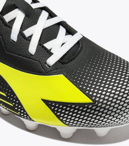 Diadora Pichichi 8 Mg14 Black/Yellow Fl Dd/Silver Dd