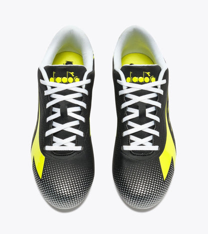 Diadora Pichichi 8 Mg14 Black/Yellow Fl Dd/Silver Dd