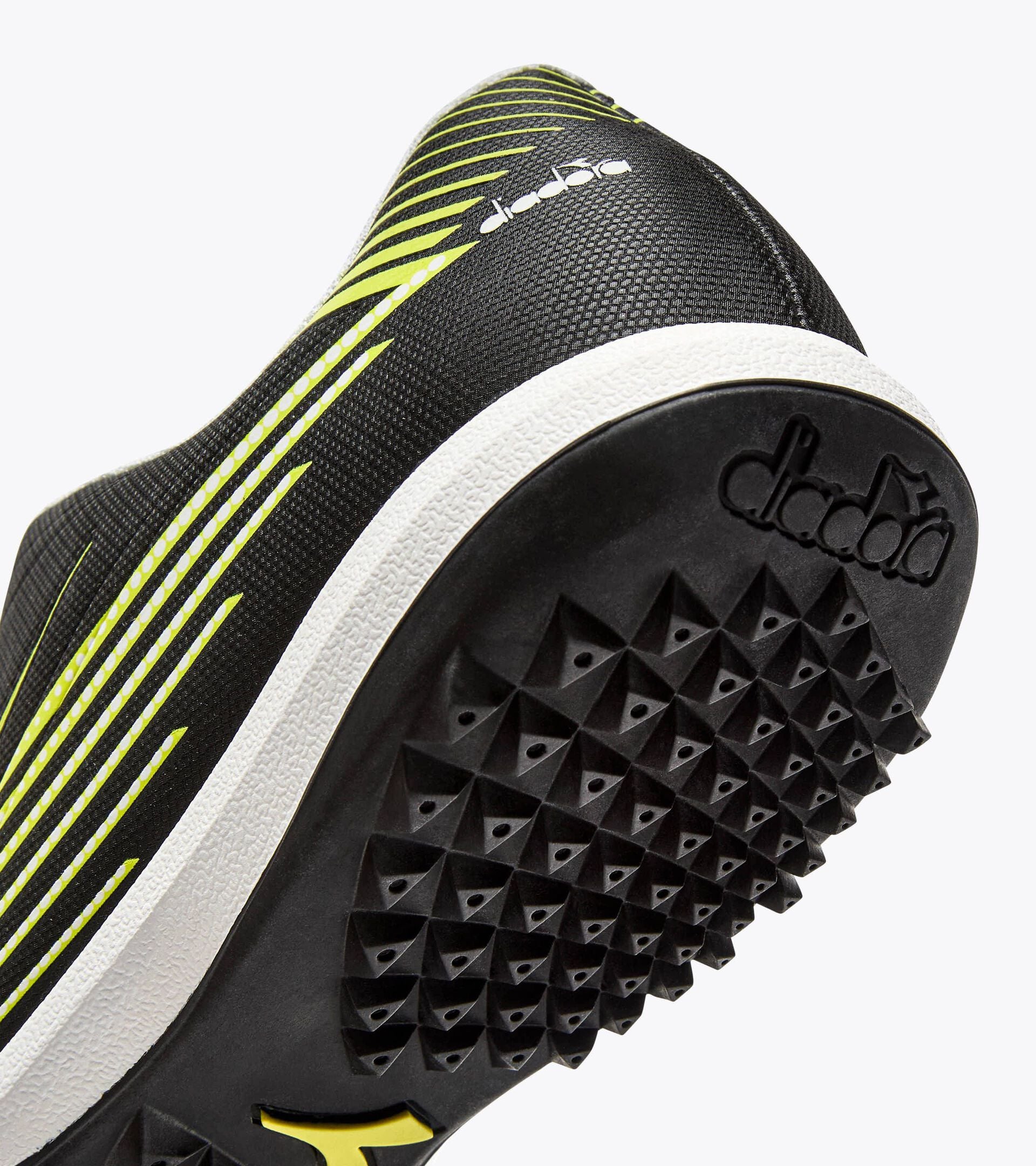 Diadora Pichichi 8 Tfr Black/Fluo Yellow Diadora