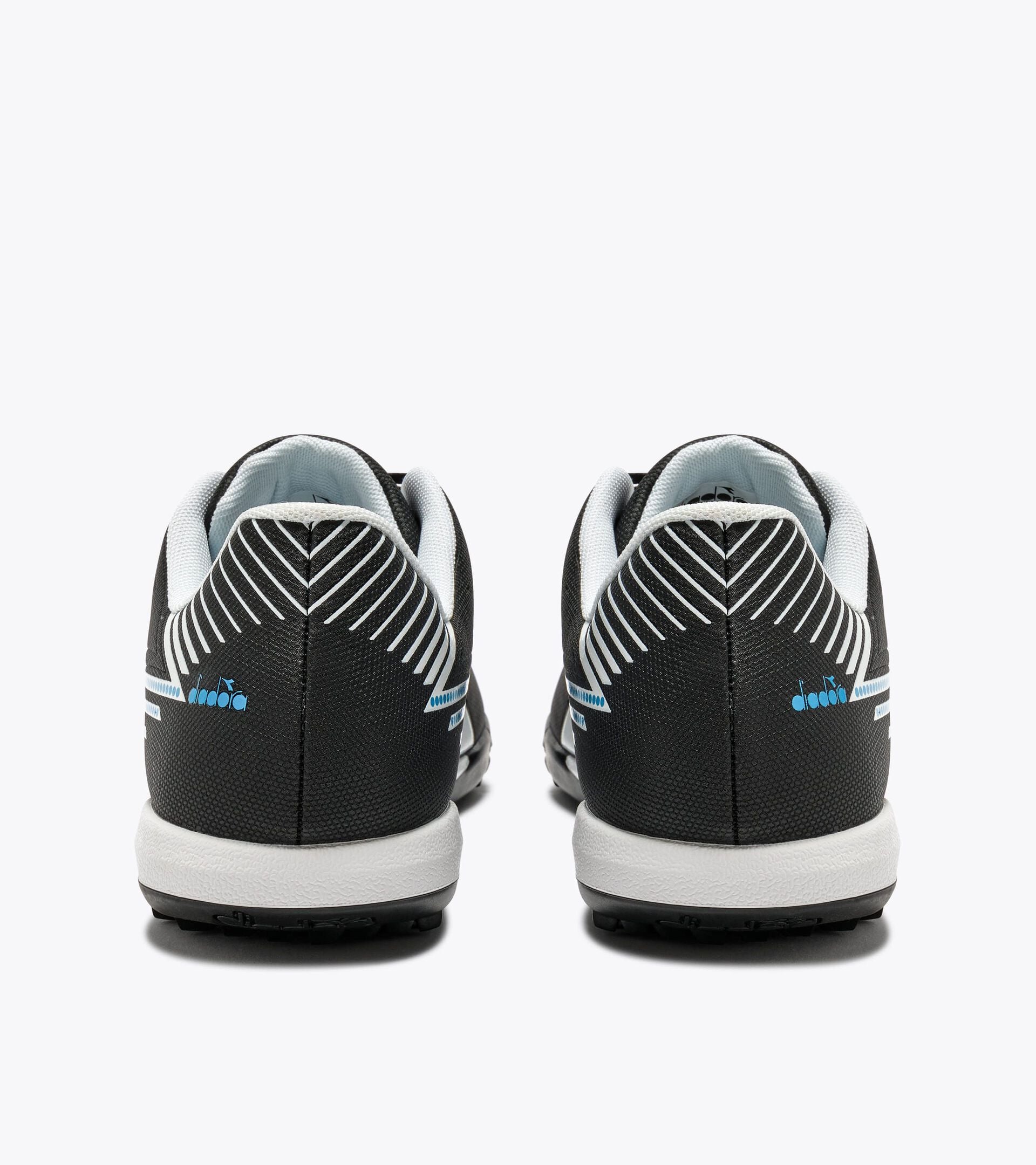 Diadora Pichichi 8 Tfr Black/White/Blue Fluo