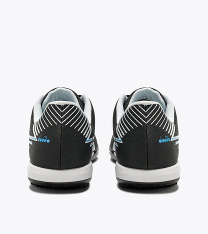 Diadora Pichichi 8 Tfr Black/White/Blue Fluo