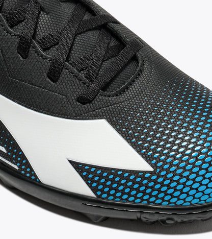 Diadora Pichichi 8 Tfr Black/White/Blue Fluo
