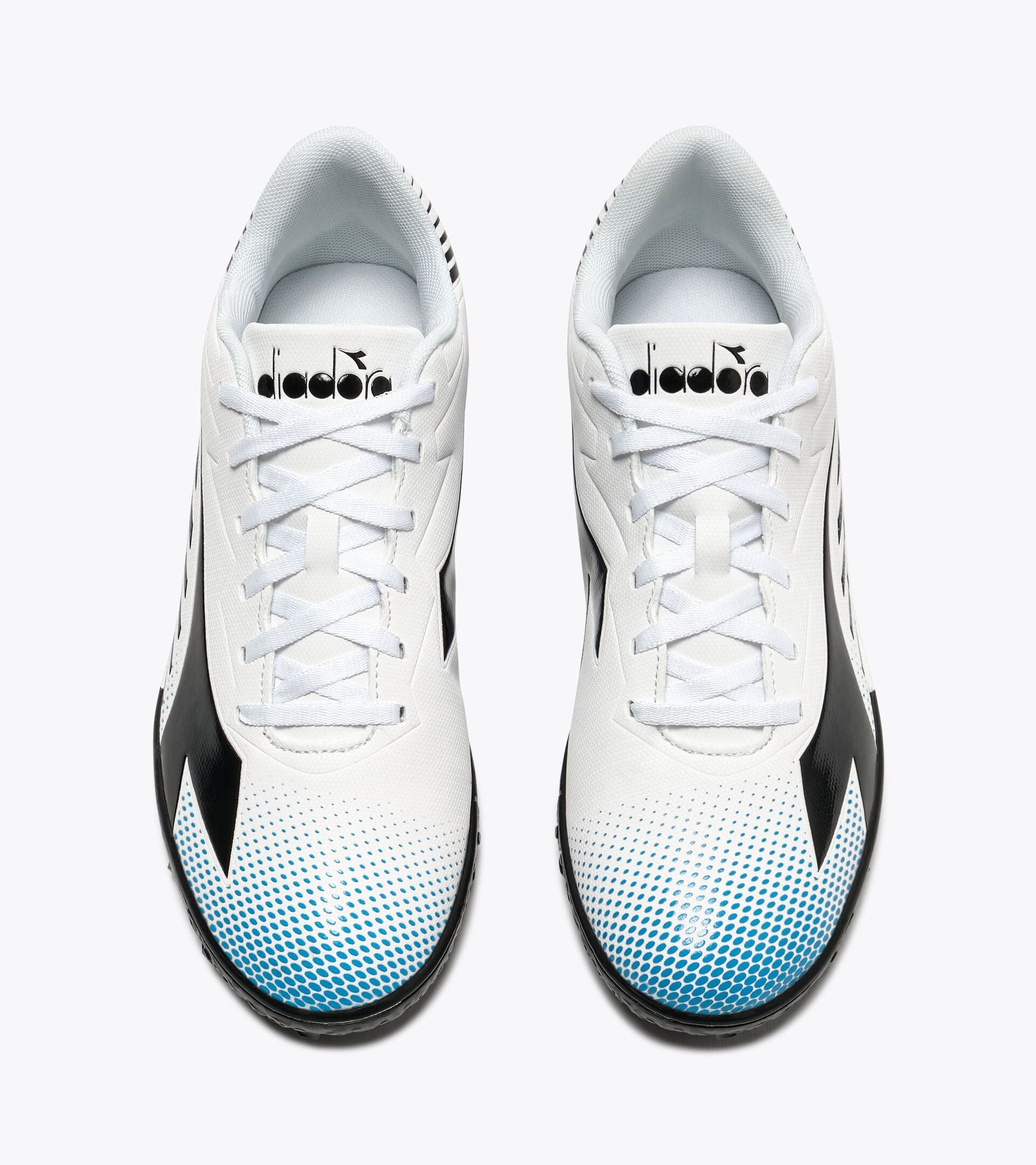 Diadora Pichichi 8 Tfr White/Black/Blue Fluo