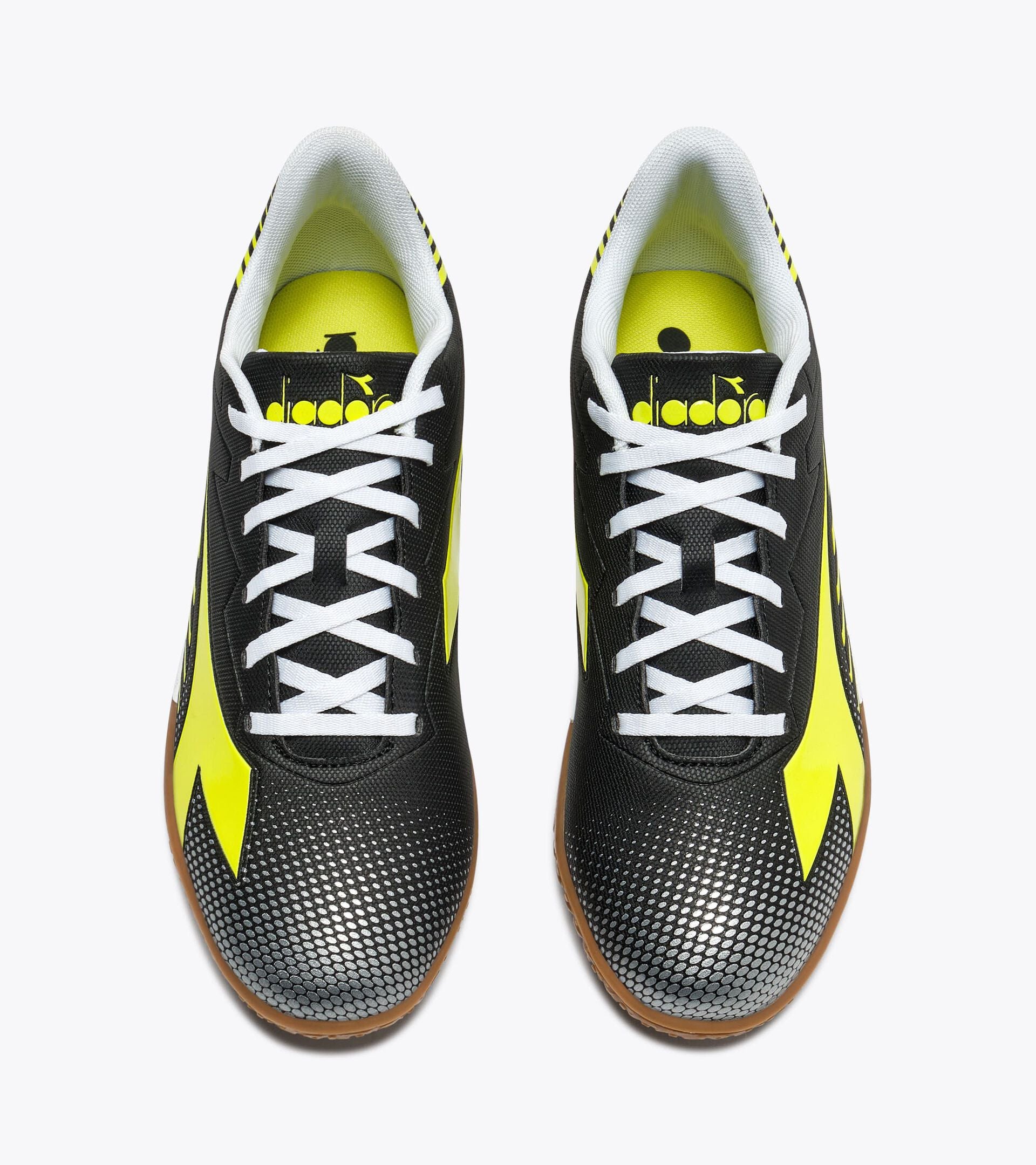 Diadora Pichichi 8 Idr Black/Yellow Fl Dd/Silver Dd