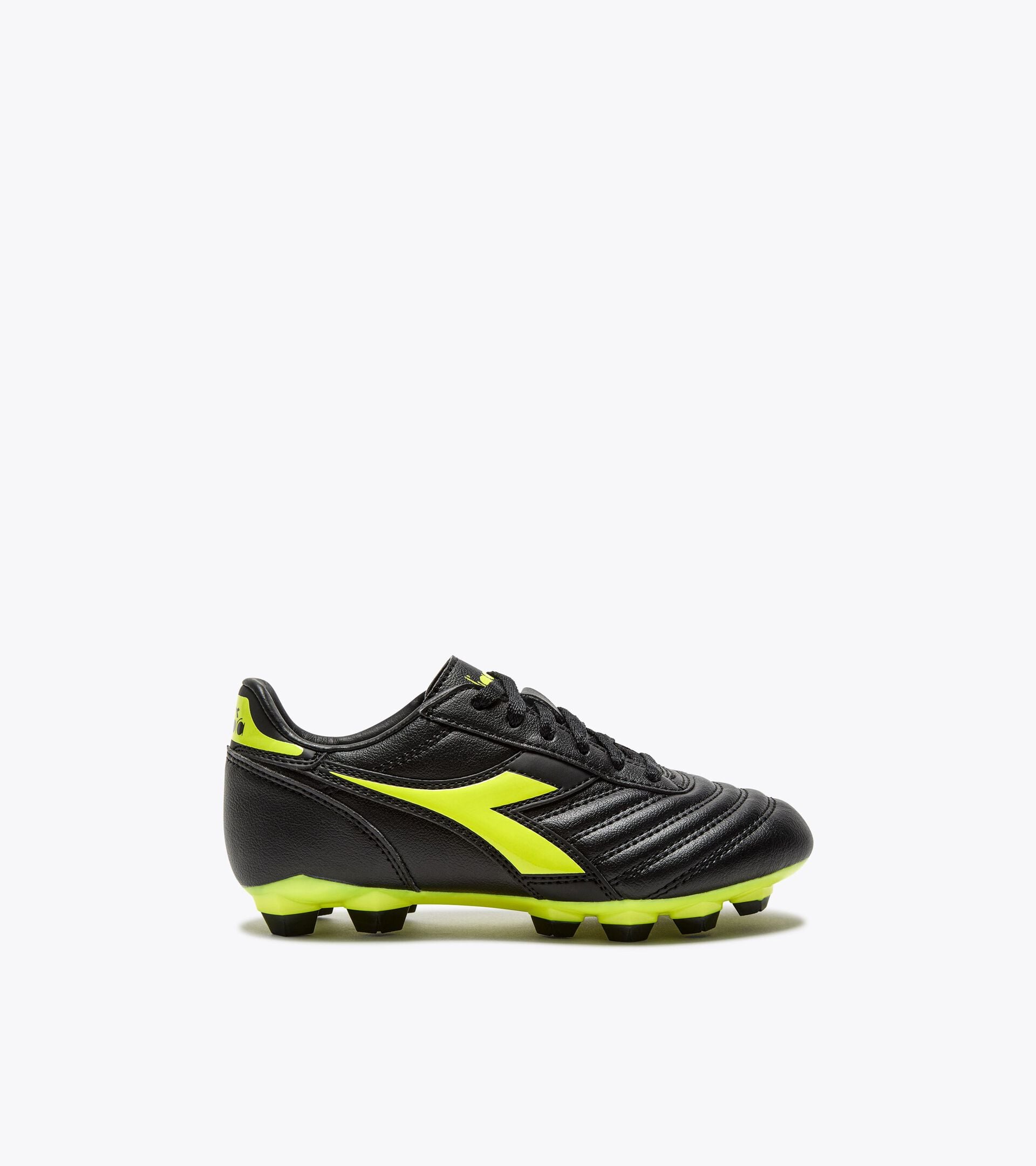 Diadora Brasil Icon R Lpu Jr Black/Fluo Yellow Diadora