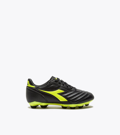 Diadora Brasil Icon R Lpu Jr Black/Fluo Yellow Diadora