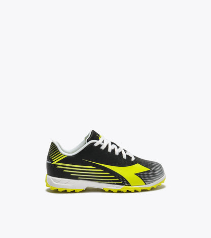 Diadora Pichichi 8 Tf Jr Black/Yellow Fl Dd/Silver Dd