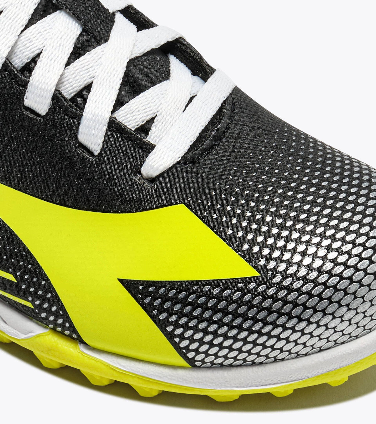 Diadora Pichichi 8 Tf Jr Black/Yellow Fl Dd/Silver Dd