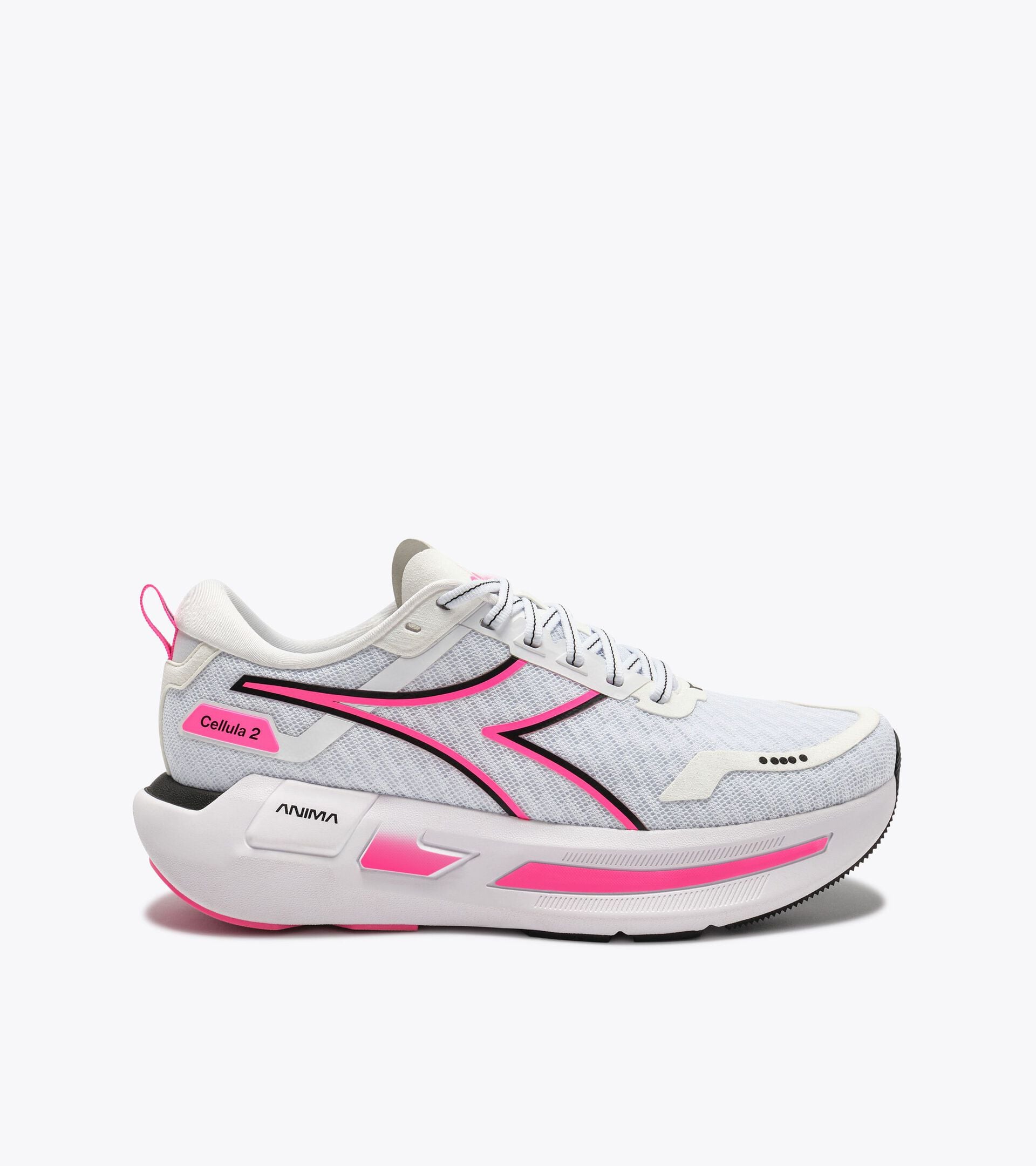 Diadora Cellula  2 W White/Black/Pink Fl