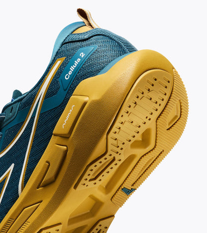 Diadora Cellula 2 Colonial Blue /Harvest Gold