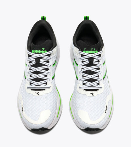 Diadora Cellula 2 White/Black/Green Fl