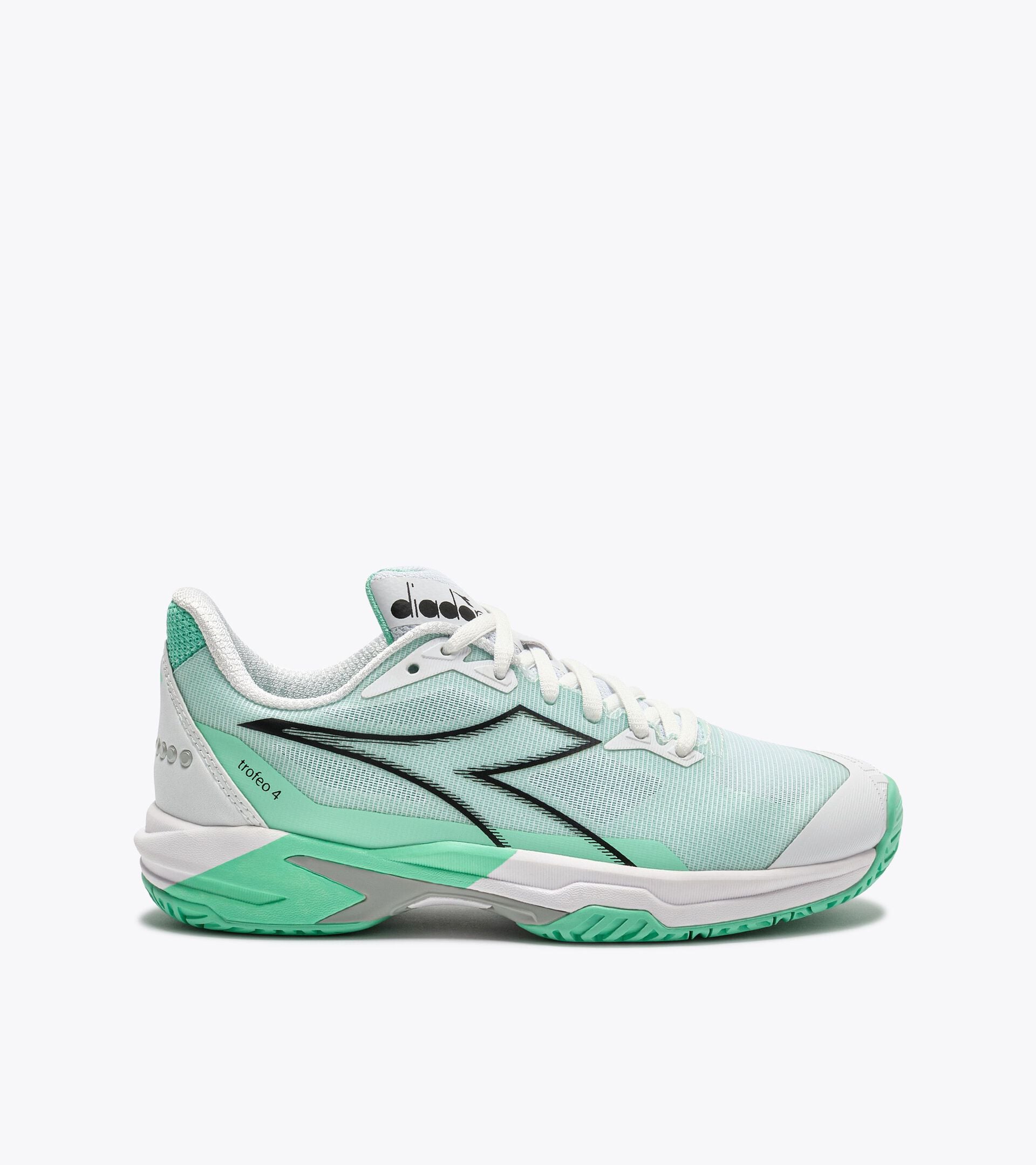 Diadora Trofeo 4 W Ag White /Black/Cabbage