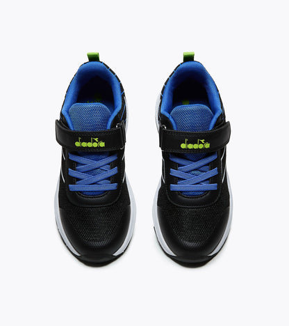 Diadora Falcon 6 Jr V Black/White/Palace Blue