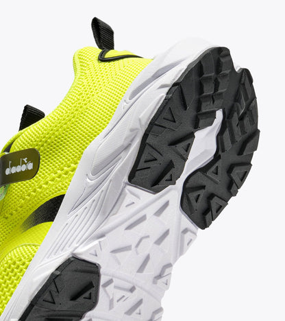 Diadora Snipe 4 Jr Yellow Fluo/Black