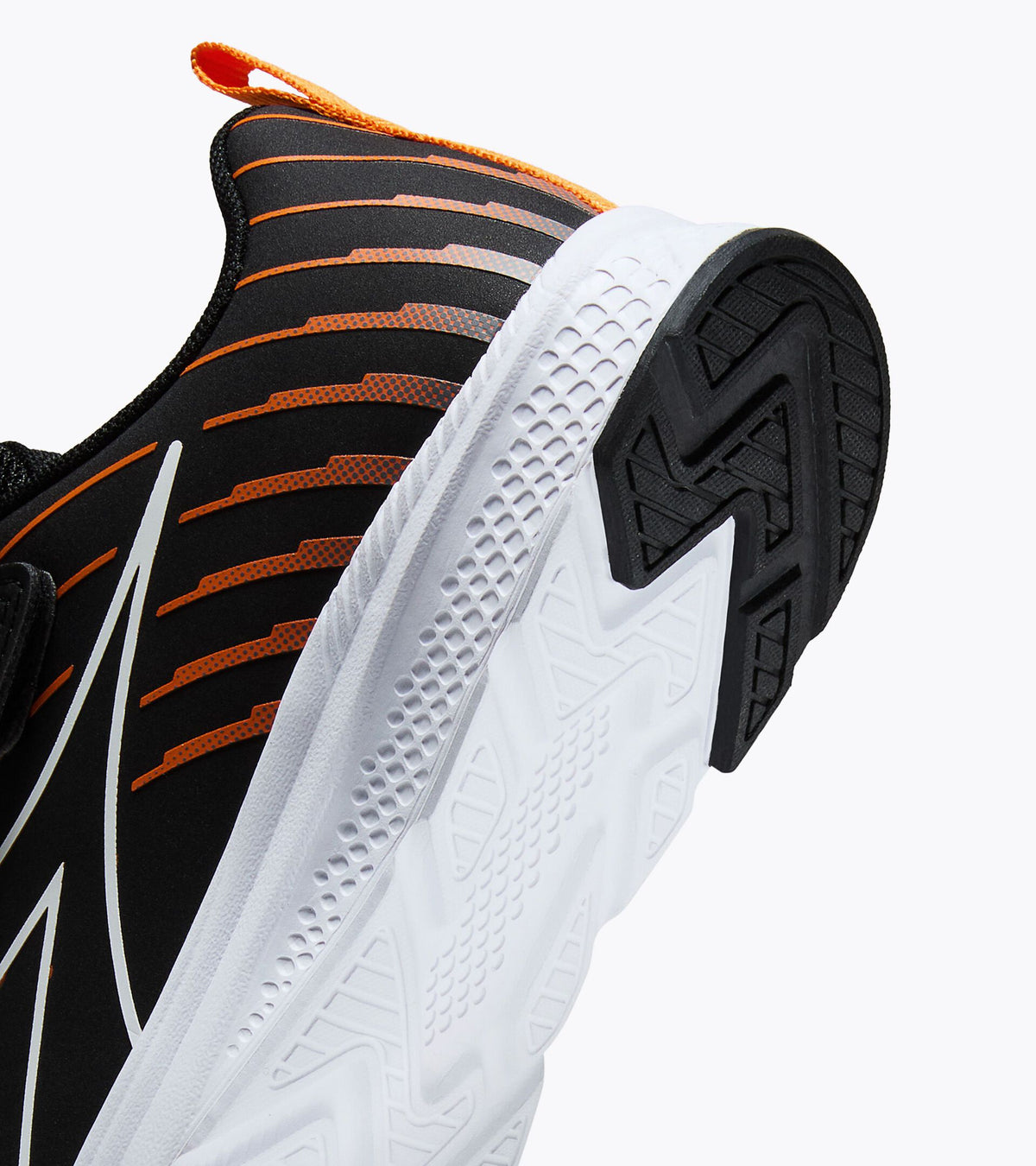 Diadora Falcon 6 Sl Jr V Black/White/Orange