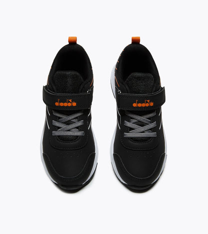 Diadora Falcon 6 Sl Jr V Black/White/Orange