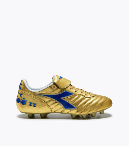 Diadora Brasil#9 Elite Italy Fg Metallic Gold /Royal Blue
