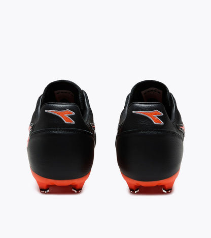 Diadora Brasil Pro Fg Black/Red Fluo