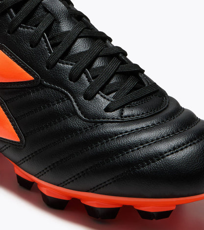 Diadora Brasil Club Fg Black/Red Fluo