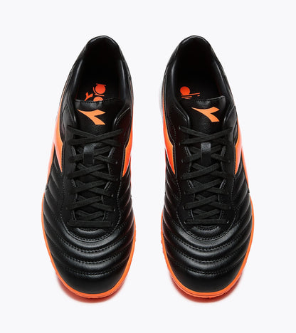 Diadora Brasil Club Tf Black/Red Fluo