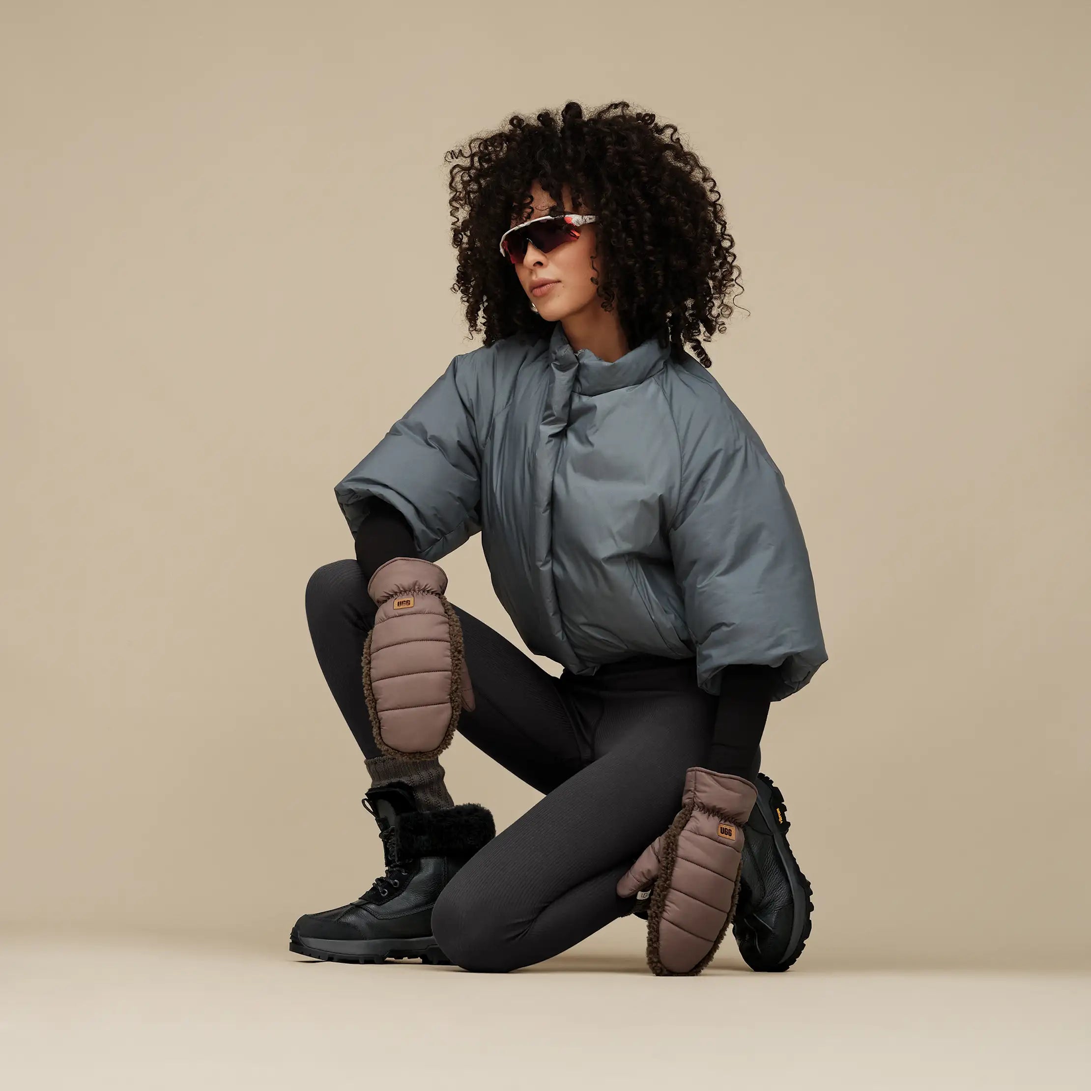 Ugg Aw Uggfluff Mitten Allspice