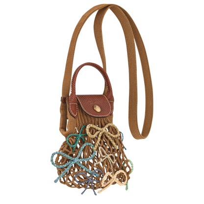 Longchamp Le Pliage Collection XS Mesh bag Tobacco