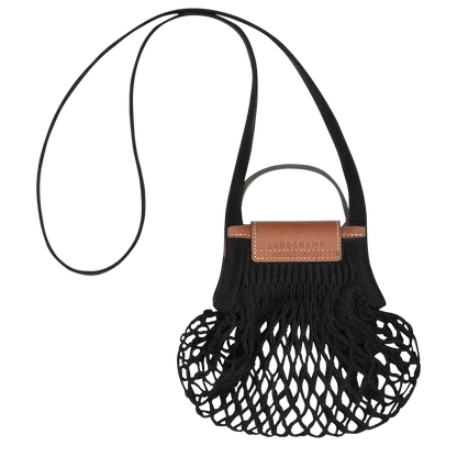 Longchamp Le Pliage Filet XS Mesh bag Black