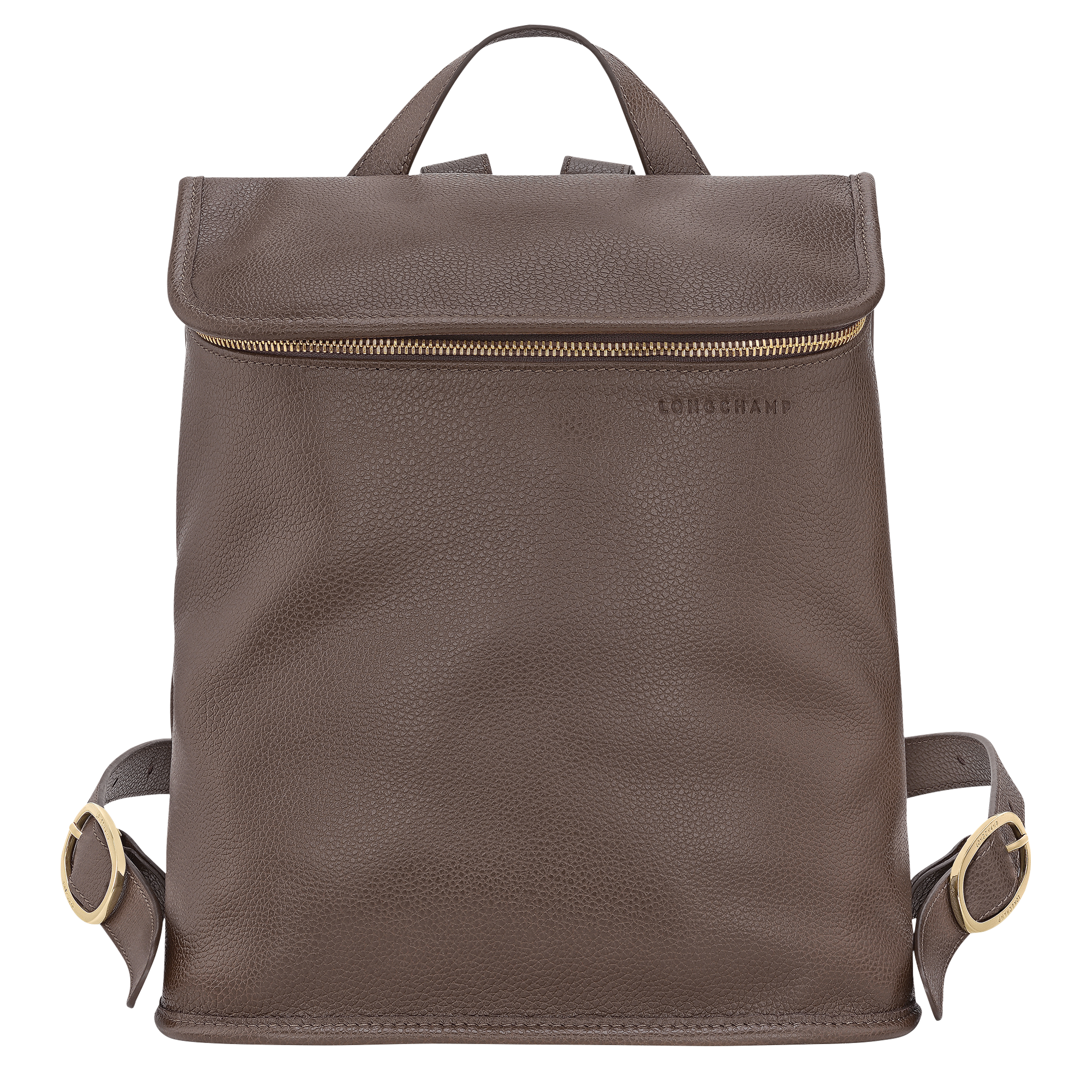 Longchamp Le Foulonné M Backpack Taupe