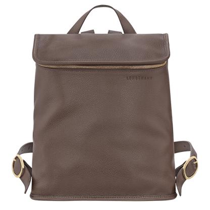 Longchamp Le Foulonné M Backpack Taupe