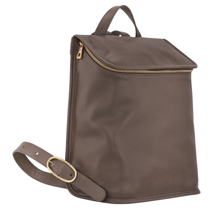 Longchamp Le Foulonné M Backpack Taupe