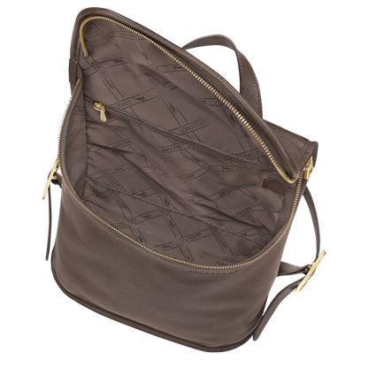 Longchamp Le Foulonné M Backpack Taupe