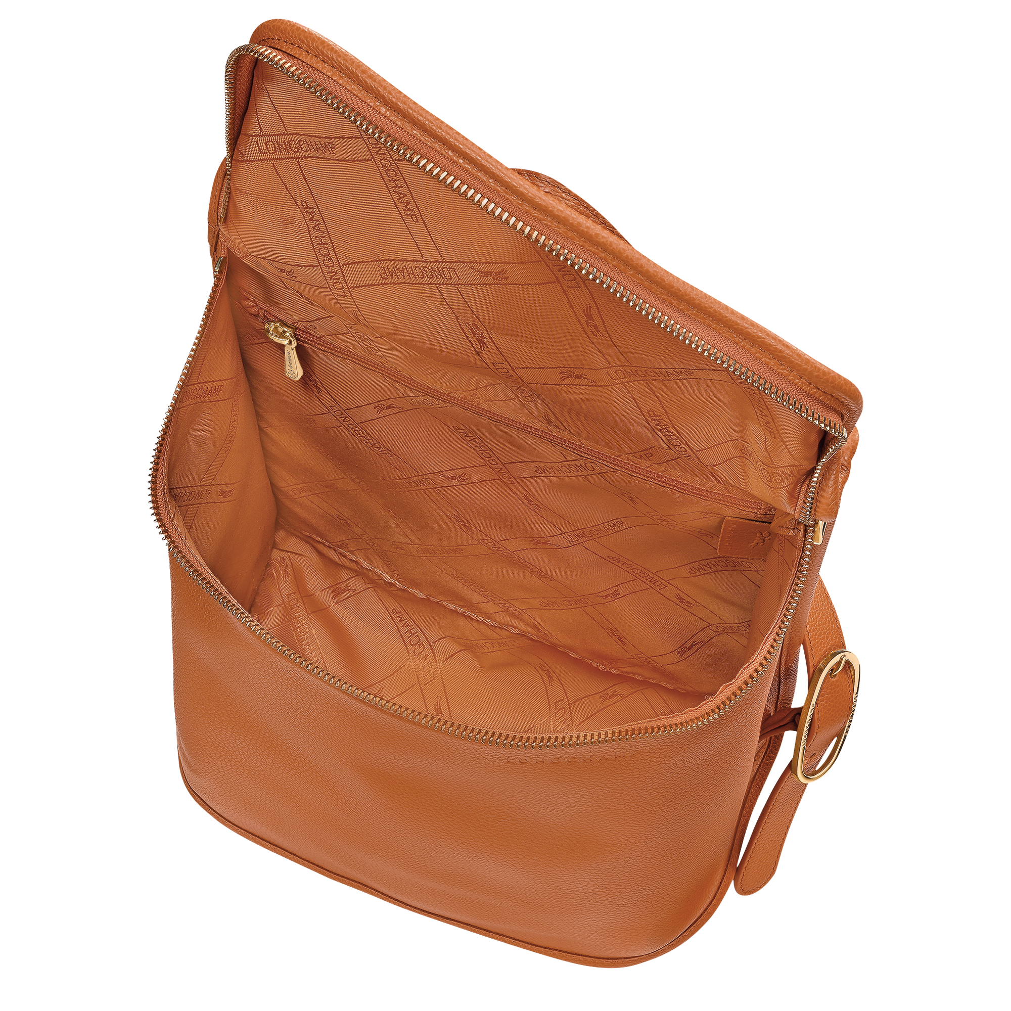 Longchamp Le Foulonné M Backpack Amber