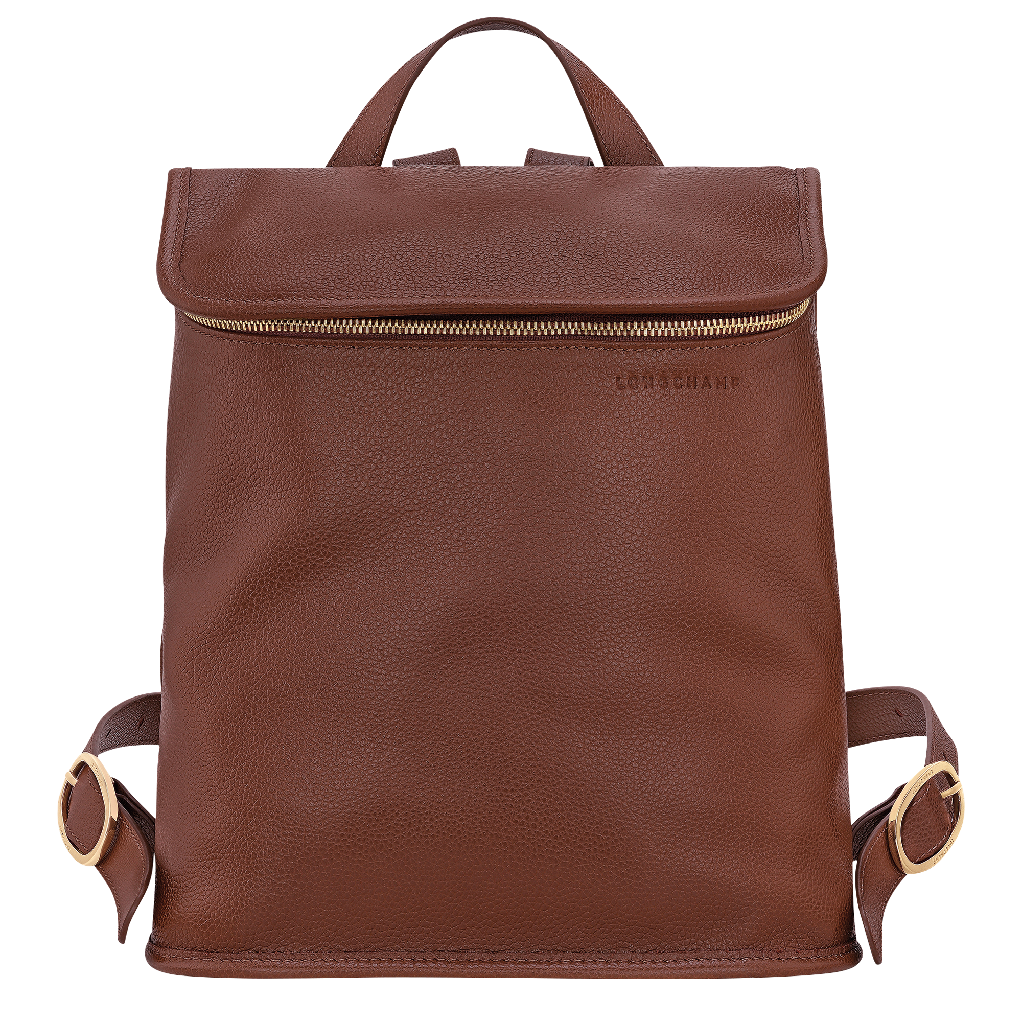 Longchamp Le Foulonné M Backpack Coffee