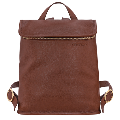 Longchamp Le Foulonné M Backpack Coffee