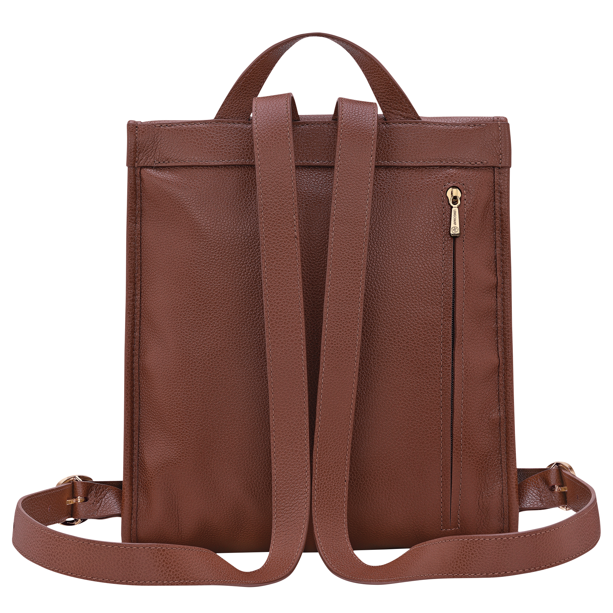 Longchamp Le Foulonné M Backpack Coffee