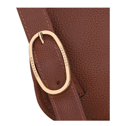 Longchamp Le Foulonné M Backpack Coffee