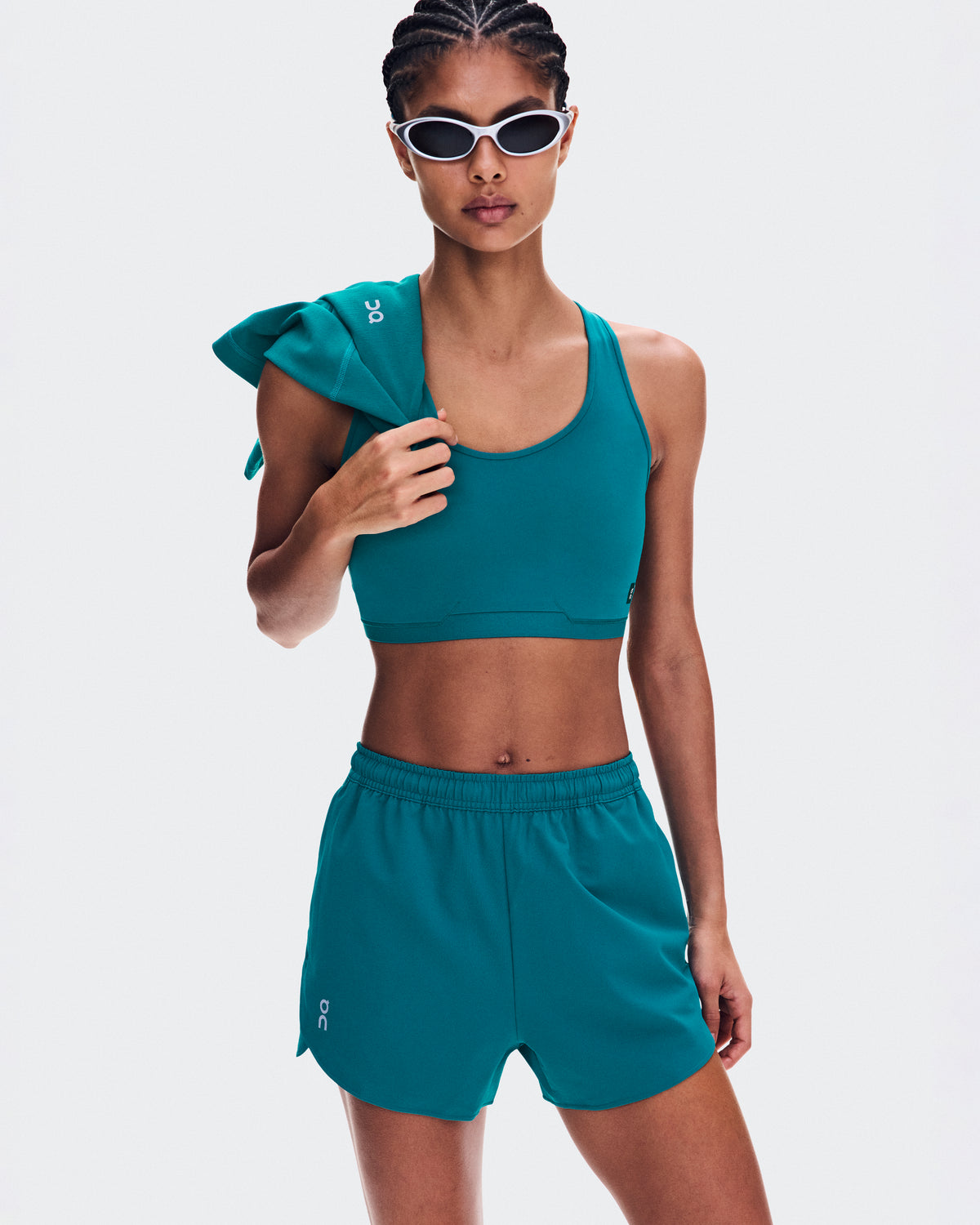 On Train 2-In-1 Shorts Abyss (Women'S)