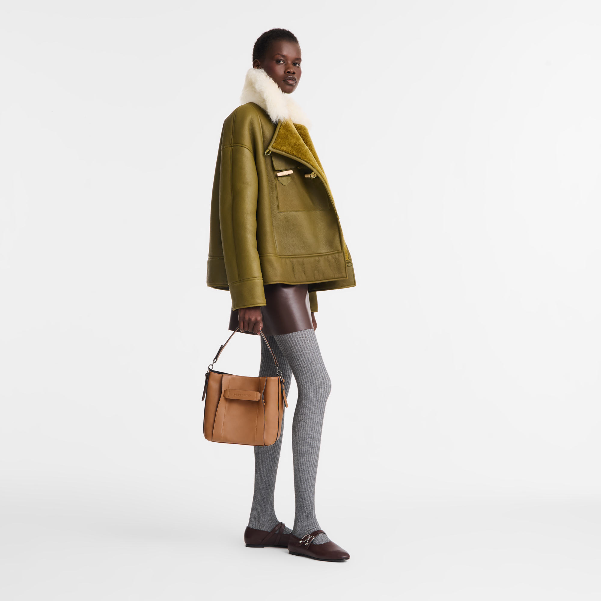 Longchamp Longchamp 3D S Crossbody bag Natural