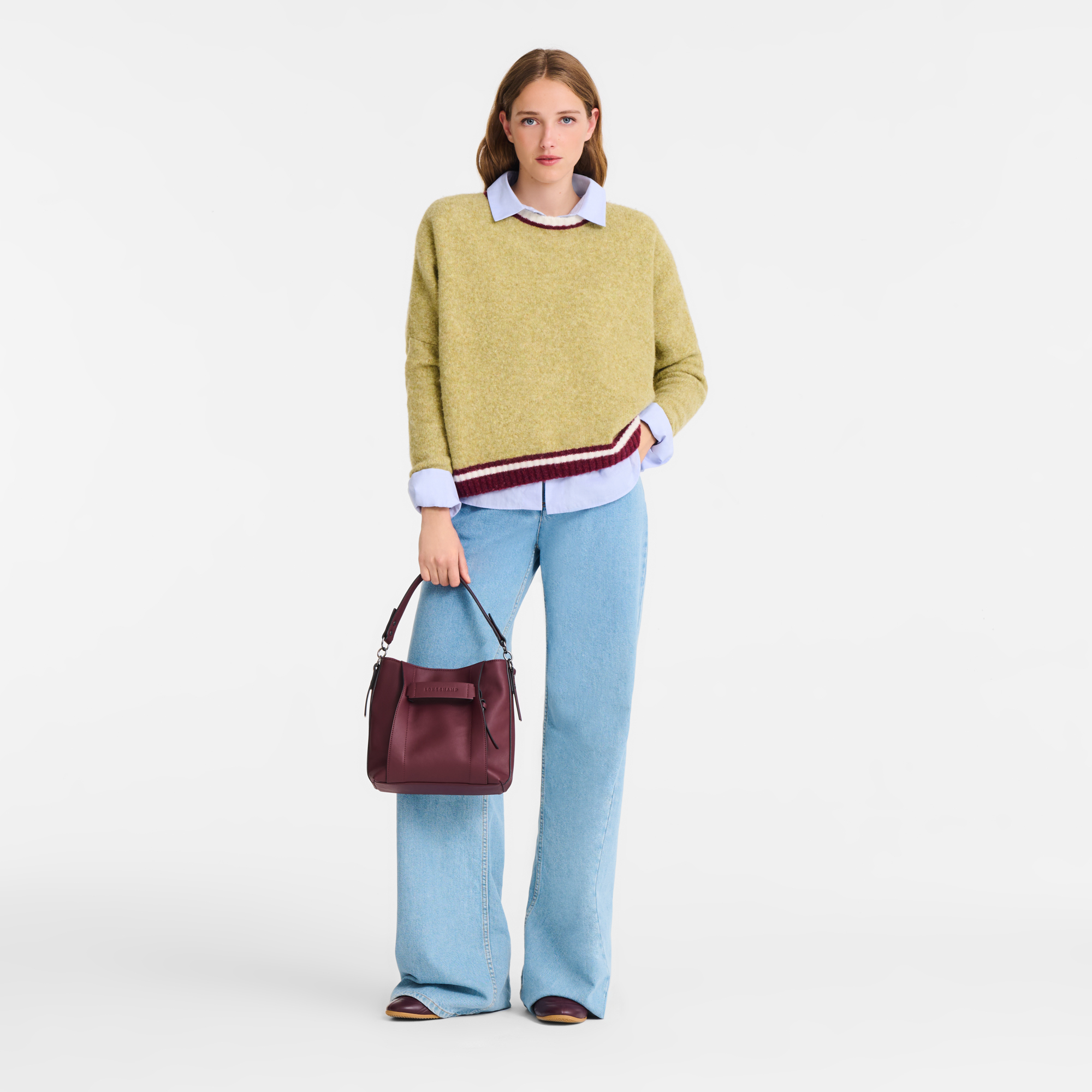 Longchamp Longchamp 3D S Crossbody bag Burgundy