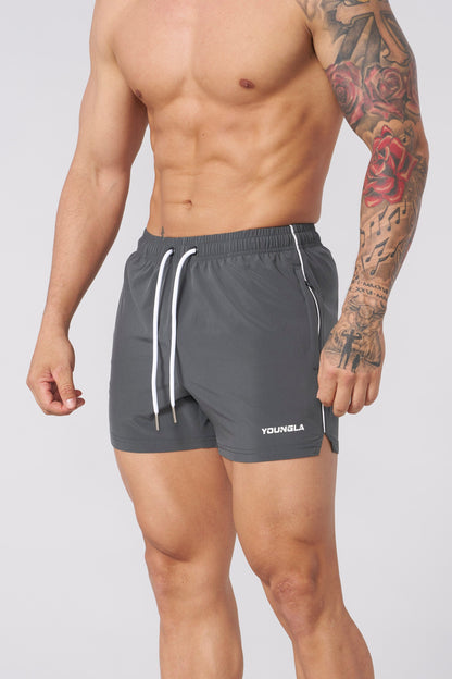 YoungLA 1021 - Leg Day Shorts Grey