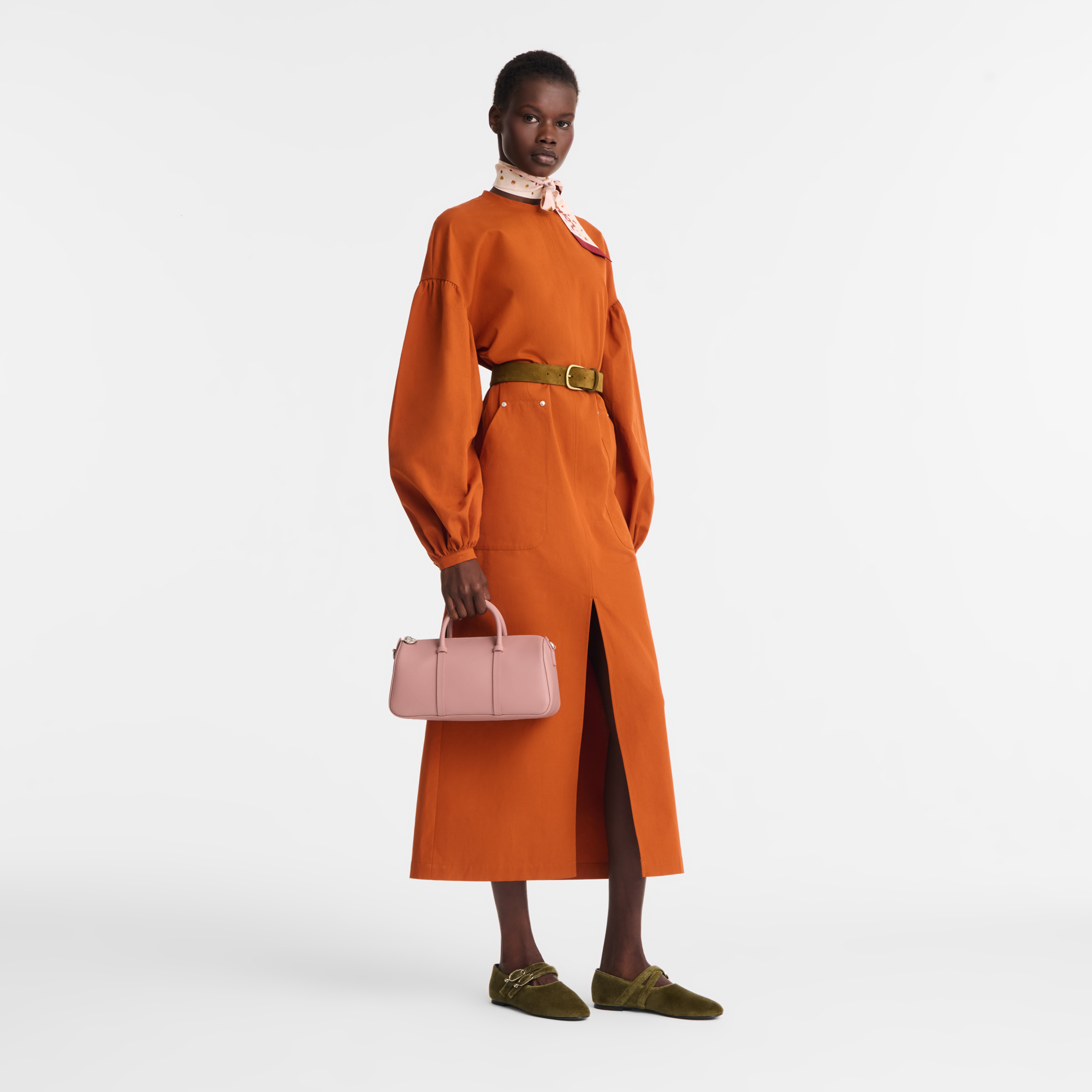 Longchamp Daylong M Handbag Pink Tea