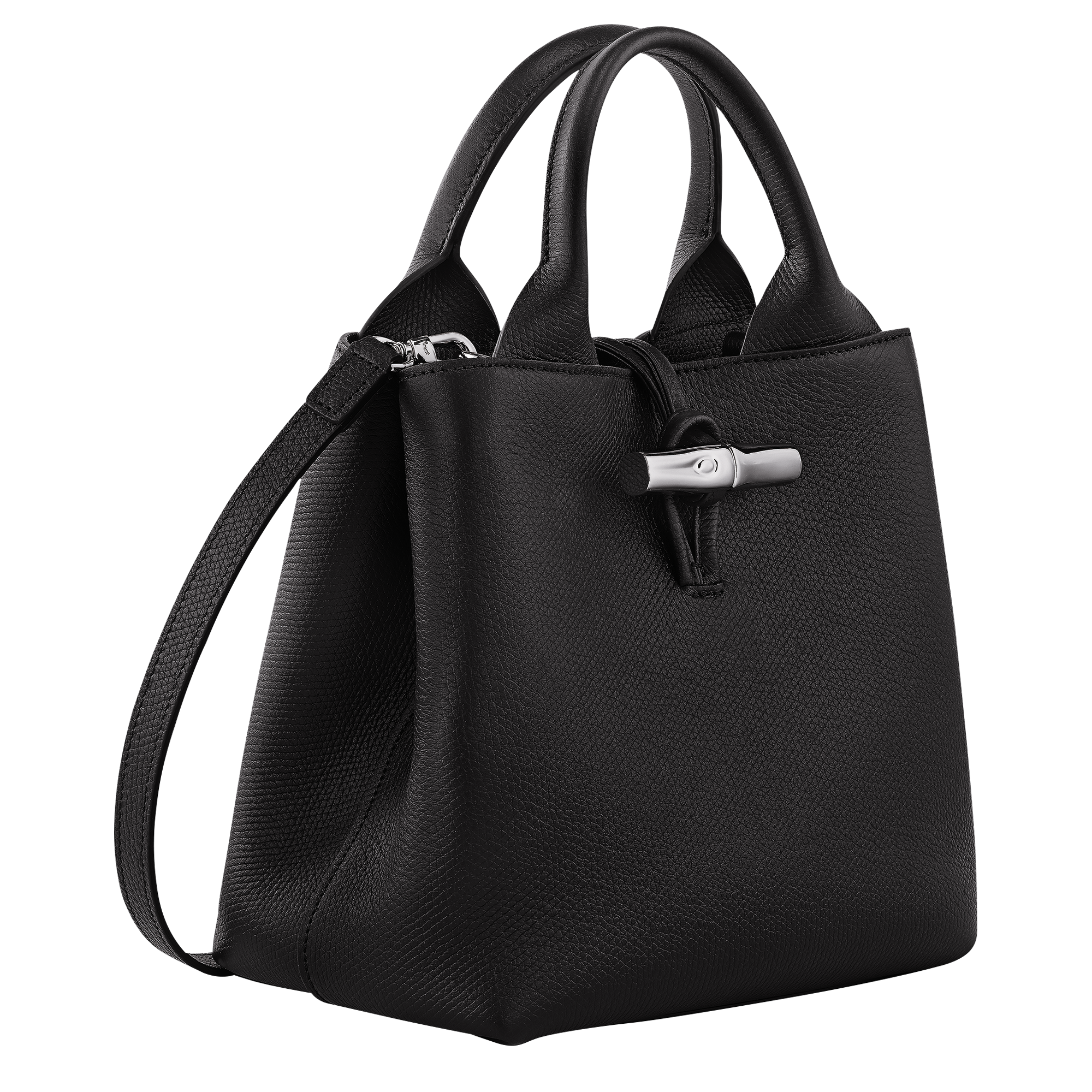 Longchamp Le Roseau S Handbag Black