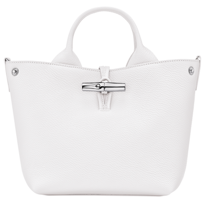 Longchamp Le Roseau S Handbag White